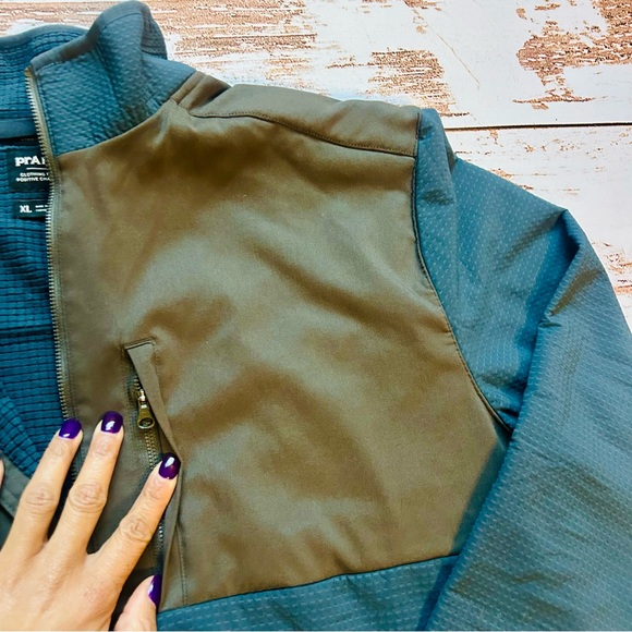 PRANA | GRIDLOCKED 1/2 ZIP FLEECE MEN'S Size, XL New With Tags (NWT) - Picture 6 of 13